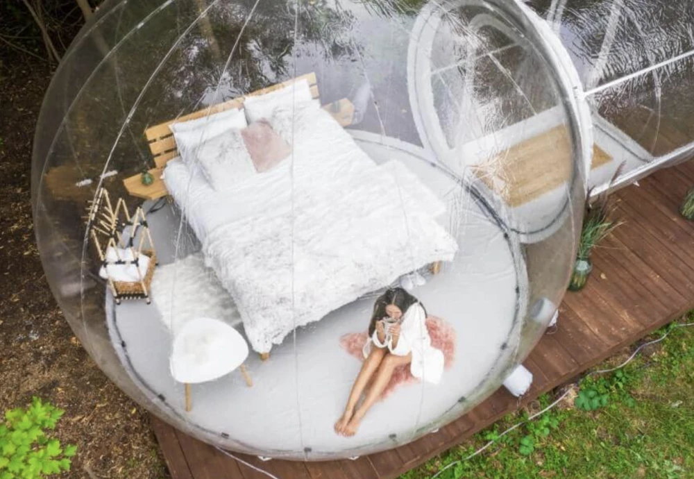 bubble inflatable tent